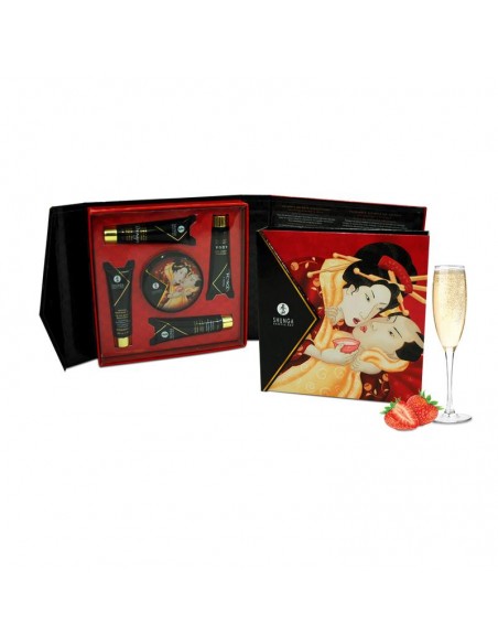 Shunga Kit Secretos de una Geisha Vino Espumoso