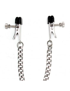 Pinzas Pezones con Cadena Metal Ajustables 2