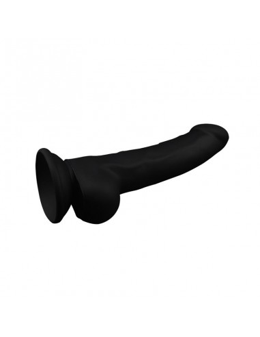 Dildo Trooper 8 Silicona Liquida Negro