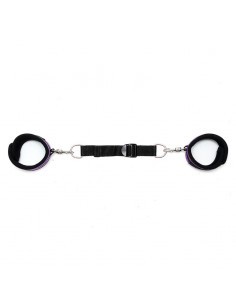 Rimba Bondage Play Esposas para Tobillos Con Correa Elastica Color Purpura 2