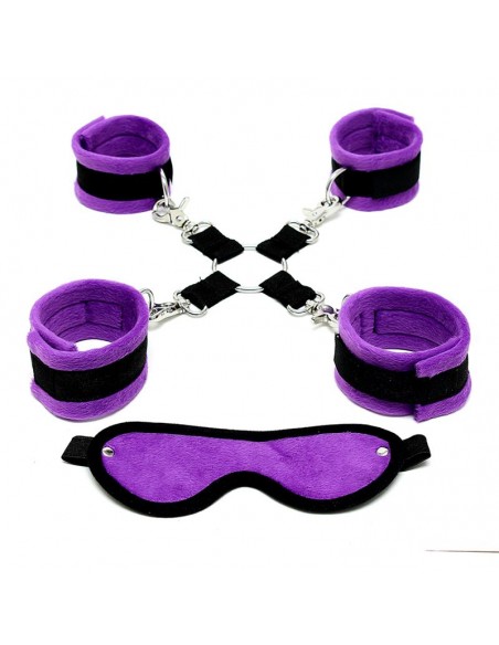 Rimba Bondage Play Set de Bondage Color Purpura