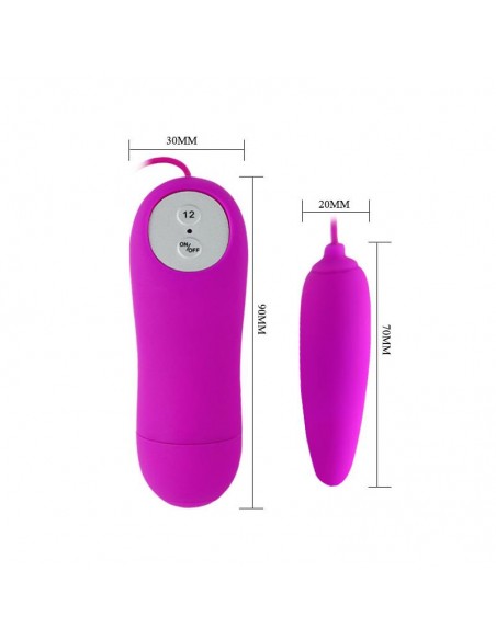 Pretty Love Huevo Vibrador Harriet Color Purpura