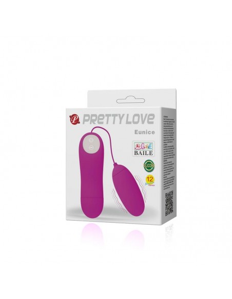 Pretty Love Huevo Vibrador Eunice Color Purpura