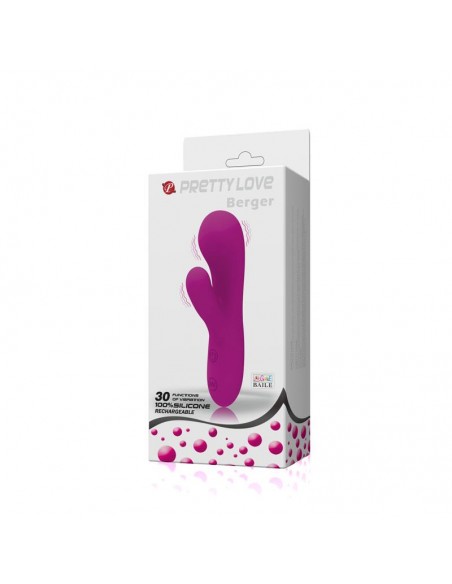 Pretty Love Mini Masajeador Berger Color Purpura