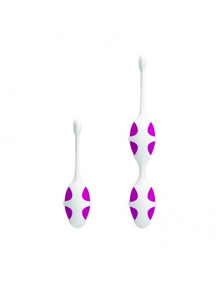 Pretty Love Bolas Ovaladas Kegel Color Purpura