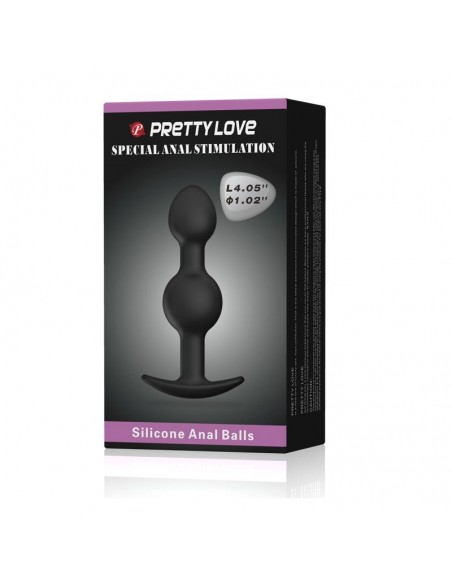 Plug Bolas Anales Silicona clave 75