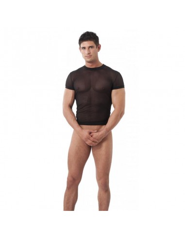 Camiseta Rejilla Negro