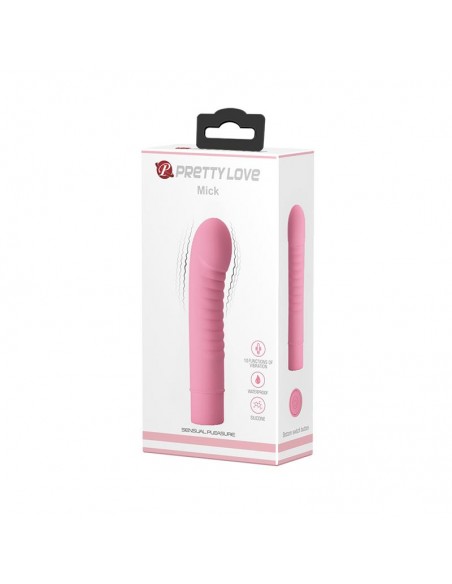 Estimulador Mick Silicona Rosa