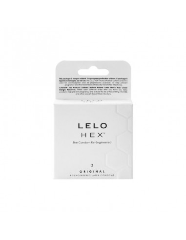HEX ORIGINAL Preservativos 3 Pack