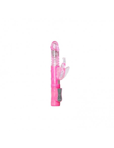 Vibrador de Conejito Mariposa Rosa