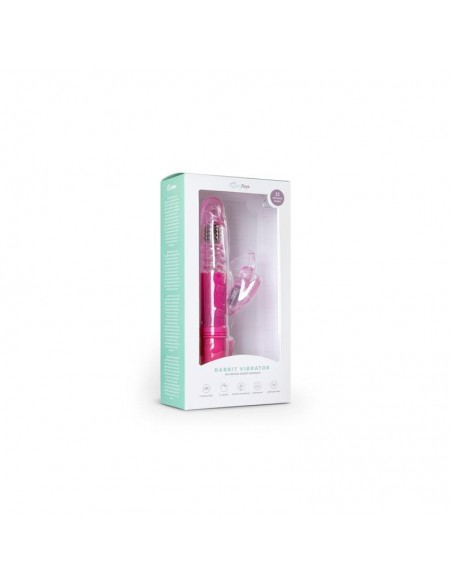 Vibrador de Conejito Mariposa Rosa