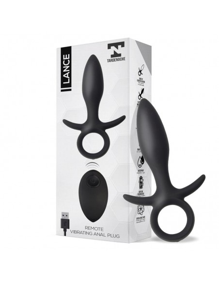 Lance Plug Anal Control Remoto Silicona Liquida USB