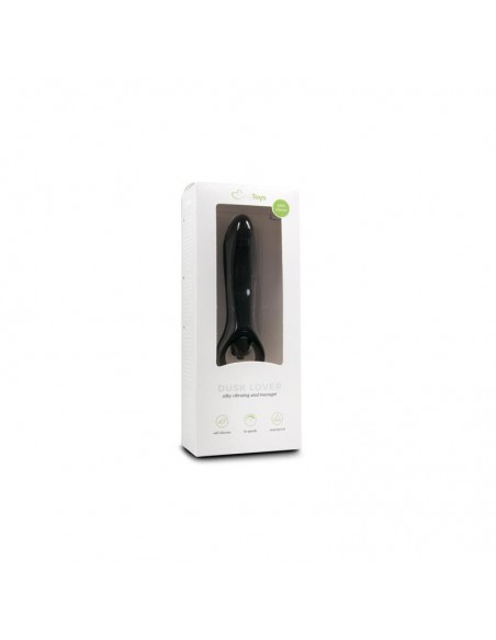 Vibrador Anal Silicona Negro