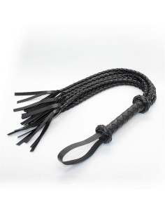 Flogger Trenzado 75 cm Negro 2