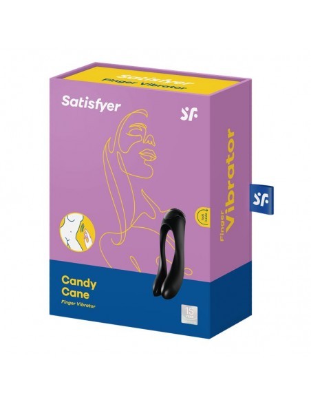 Vibrador Candy Cane Negro
