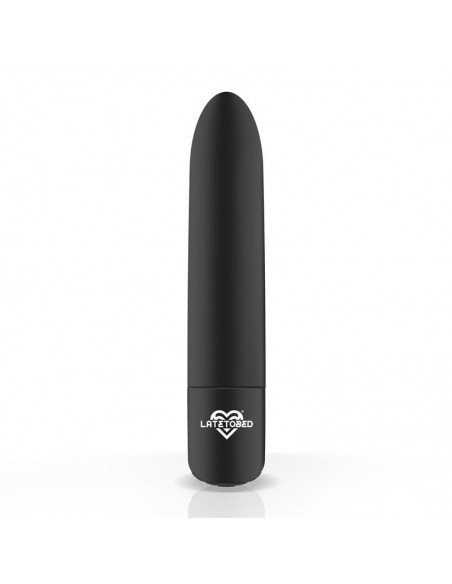 Shoty Bala Vibradora USB 10 Velocidades Potente Motor Negro