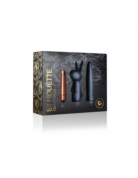 Kit Bala Vibradora y Funda Silhouette Dark Desires