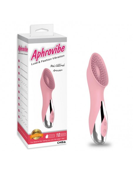 Estimulador del Clitoris Aphrovibe Silicona Rosa