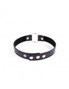 Collar con Aro Ajustable 382 cm Negro 2