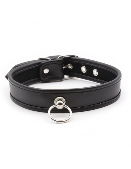 Collar con Aro Negro