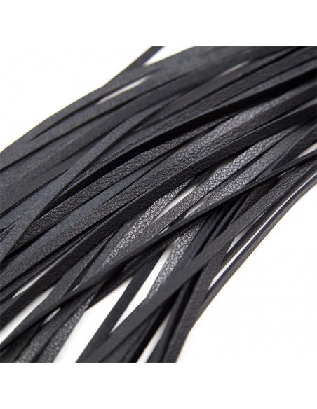 Flogger Mango de Metal 69 cm Negro