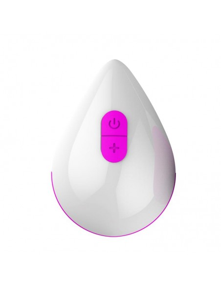 Huevo Vibrador Control Remoto USB Silicona Purpura