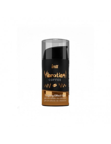 Vibrador Liquido Efecto Calor Sabor Cafe 15 ml