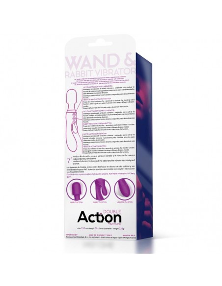 No Fifteen Vibrador y Masajeador 3 Motores Independientes