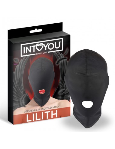 Lilith Mascara de Incognito con Abertura en la Boca Color Negro