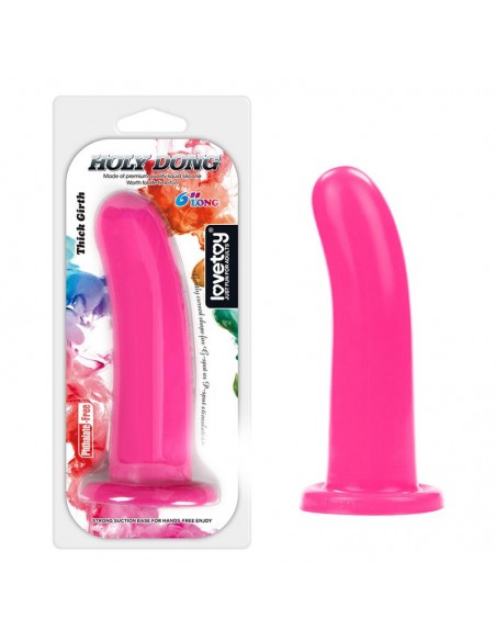 Estimulador Holy Dong 6 Silicona Liquida Rosa