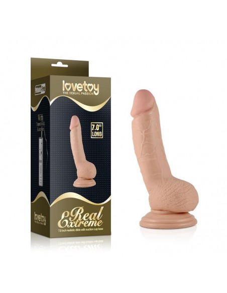 Dildo Real Extreme con Vibracion 7 Natural