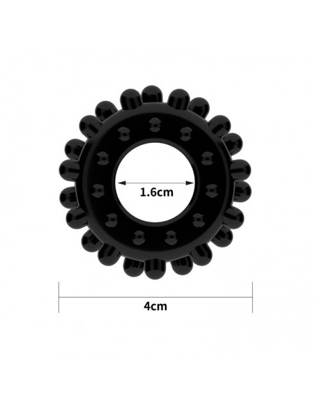 Anillo para el Pene Power Plus Negro