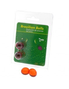 Set 2 Brazilian Balls Explosion de Aroma Fresa