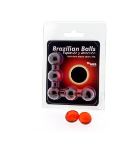 Set 5 Brazilian Balls Excitante Efecto Calor y Frio