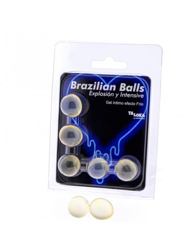 Set 5 Brazilian Balls Excitante Efecto Vibrante Frio
