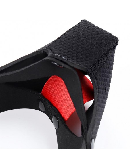 Bozal de Perro de Neopreno Desmontable Ajustable Negro