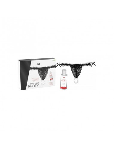 Braguita Brasilena y Gel Deslizante Base Agua Fresa 50 ml