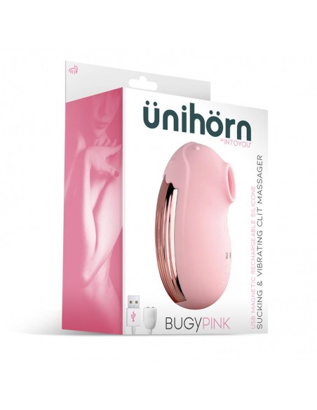 Bugypink Succionador de Clitoris con Vibracion