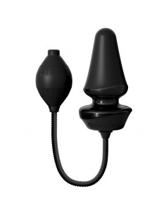 Plug Anal Inflable Color Negro