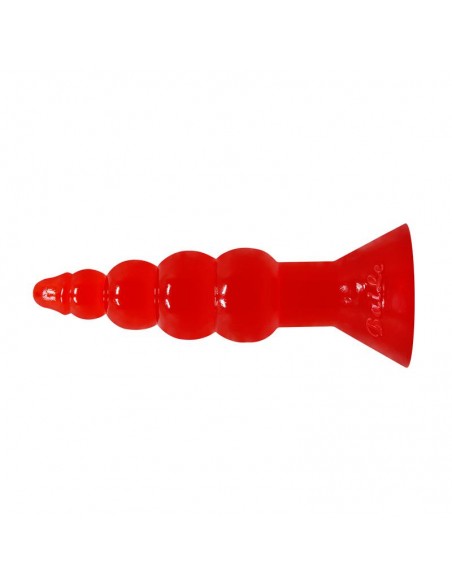 Baile Plug Anal Forma Bulbosa Color Naranja