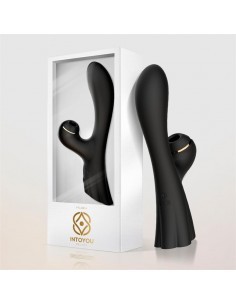 Feliona Vibrador y Succionador de Clitoris con Touch Control Punto G Negro