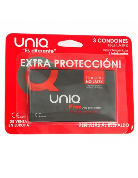 Preservativos Free Condoms sin Latex 3 Unidades