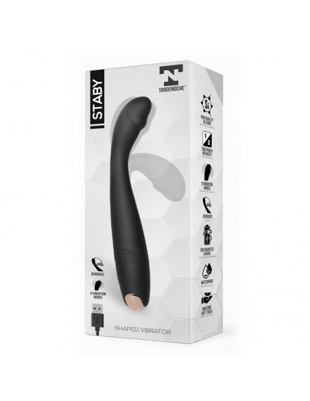 Staby Vibrador Silicona Flexible Bendable