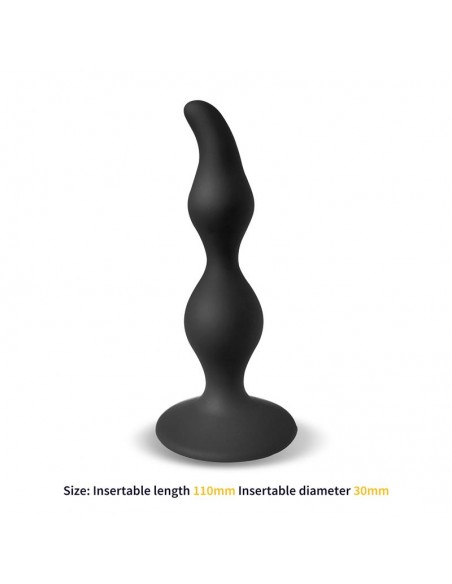 Dylamic Plug Anal Silicona 11 cm x 3 cm