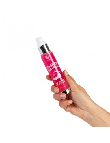 Secret Play Lubricante Efecto Calor Fresas con Nata 50 ml