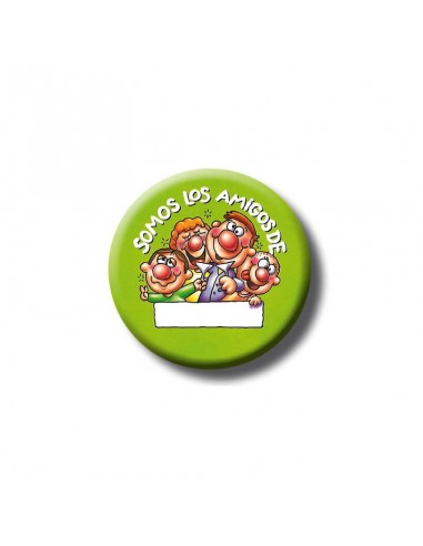 Chapa Somos los Amigos de
