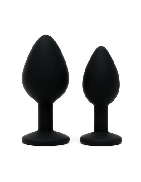 Set de Dos Plugs Anales Silicona