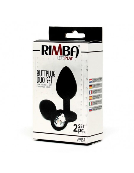 Set de Dos Plugs Anales Silicona