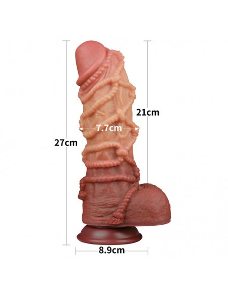 Dildo Dual Layer Tamano King Nature 105