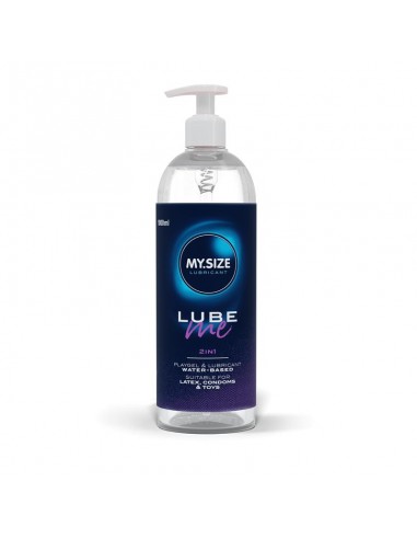 Lubricante Base Agua Lube Me 2in1 1000 ml